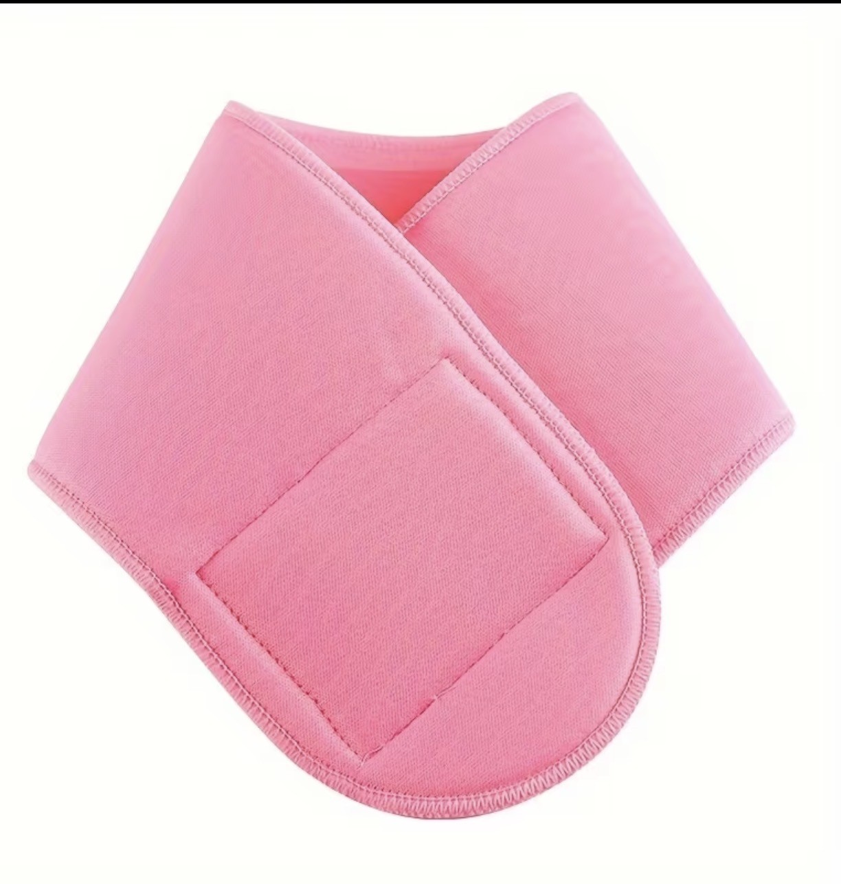 Pink neck anti-wrinkle wrap